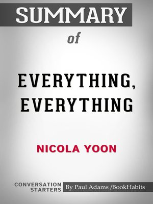 cover image of Summary of Everything, Everything